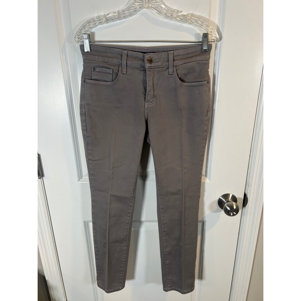 NYDJ‎ Womens Skinny Pants Lift Tuck Technology Gray 4P